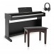 Yamaha YDP 145 Pack avec Piano Numérique, Palissandre