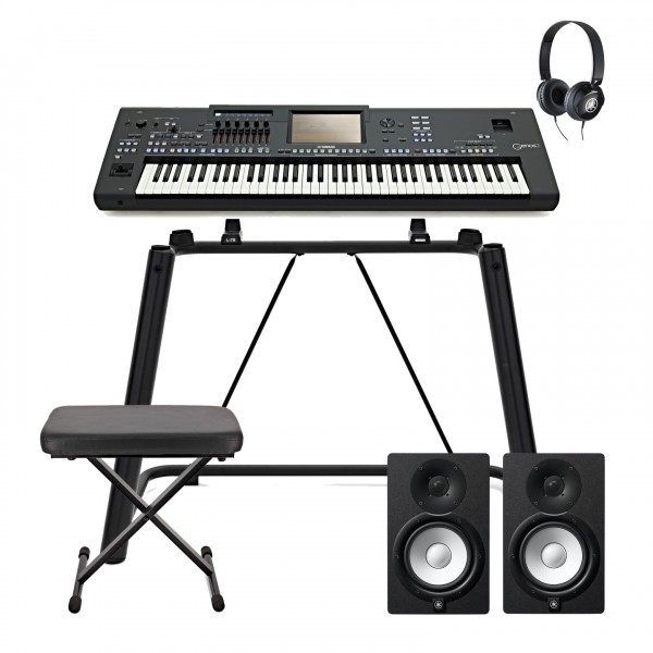 Yamaha Genos2 Digital Workstation Keyboard Package