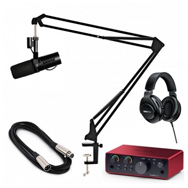 Shure SM7dB Recording Package - Full Bundle