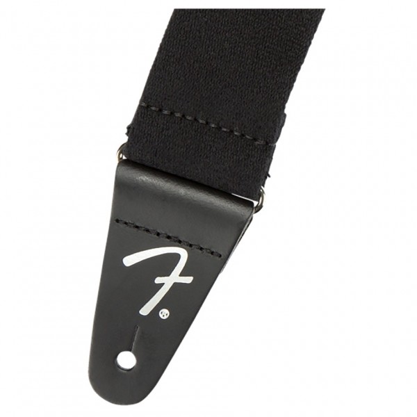 Fender SuperSoft Strap, Black, 2"