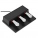 Keynote Contemporary Piano by Gear4music + Stool Pack, Matte Black