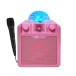 N-Gear Disco Block 410 Portable Karaoke Speaker, Pink