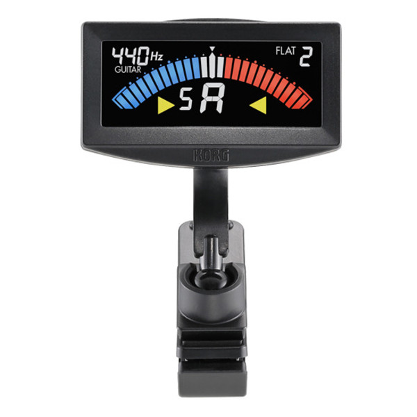 Vox PitchCrow-G Clip-On Tuner, Black 