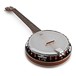 6 String Banjo by Gear4music angled