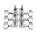Guitarworks Tuning Machines, 3-A-Side Hex Keys, Chrome