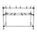 Deluxe Mobile DJ Stand by Gear4music