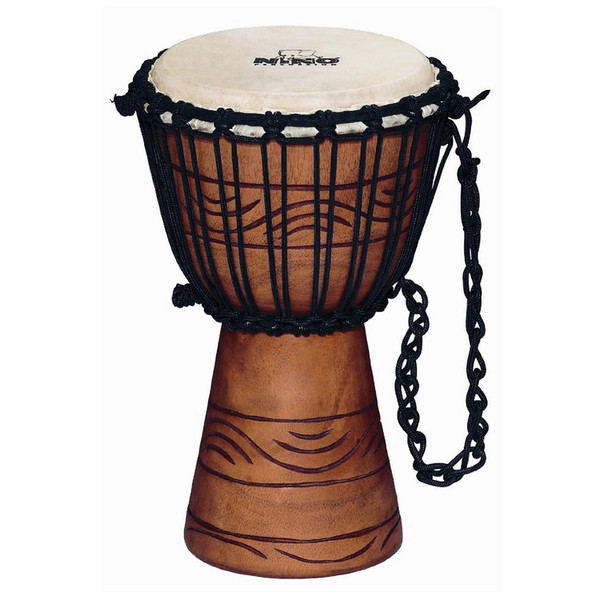 Nino NINO-ADJ2-XXS African Rope Tuned Wood Djembe, Water Rhythm
