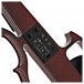 5 String Electric Violin by Gear4music, Trans Red