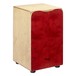 Stagg Medium Sized Red Cajon w/ Bag