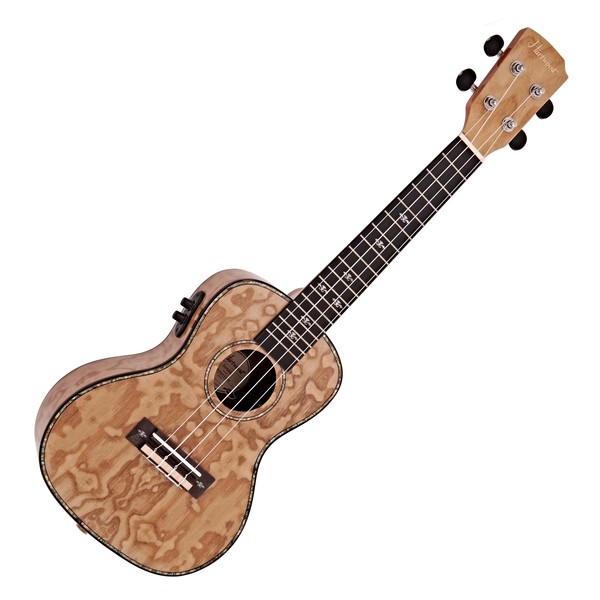 Hartwood Sonata Concert Electro-Ukulele, Quilted Ash