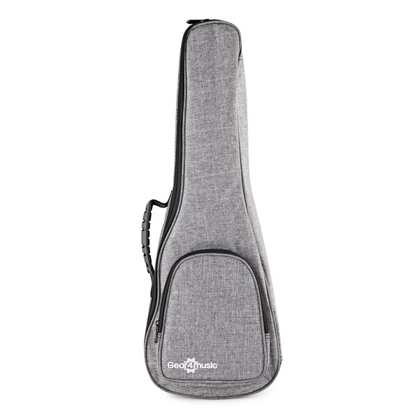 Ukulele Concert Premium Gigbag By Gear4music, Grey