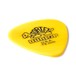 Dunlop 0.73mm Tortex Standard Pick, Yellow, Players Pack of 12 - slant