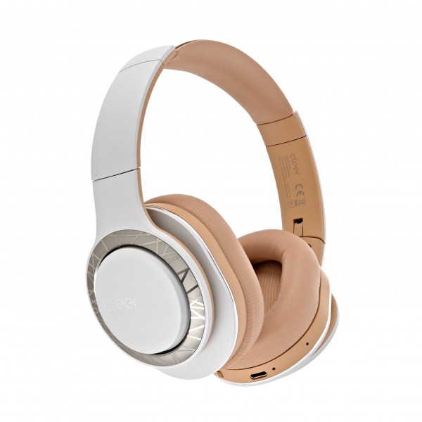 Cleer Enduro 100 Over-Ear Wireless Headphones, Sand