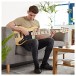 LA II Bass Guitar by Gear4music, Natural