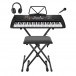 MK-2000 61-key Portable Keyboard by Gear4music - Complete Pack