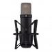 Rode NT1-A USB-C Studio Microphone - Front w/ Mount