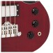Vintage VS4 Reissued Bass, Cherry Red