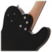 G4M 734 Left Handed SH Electric Guitar, Trans Black